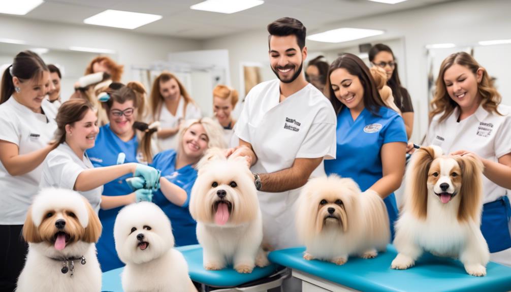 certifying professional pet groomers