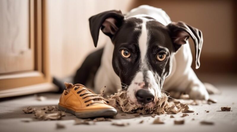 controlling dog chewing behavior