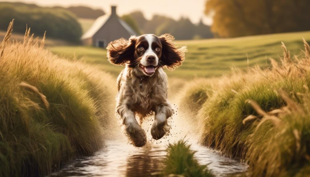 different spaniel dog breeds