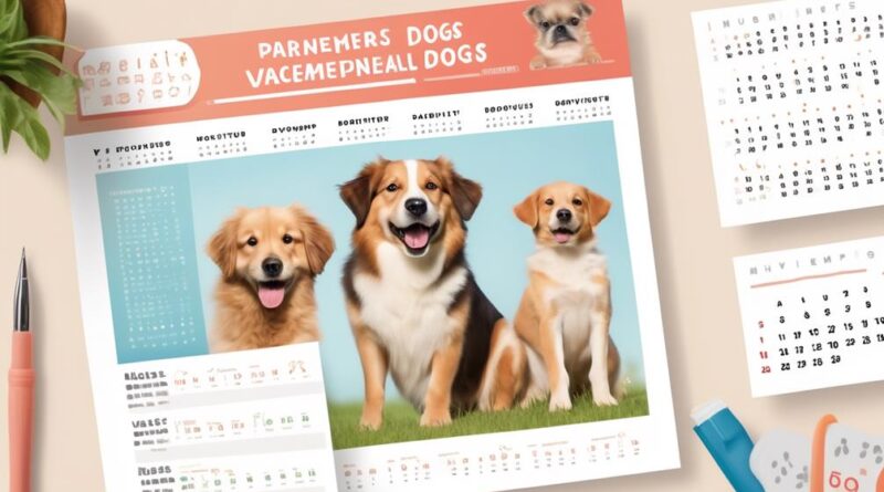 dog vaccination schedule guidelines