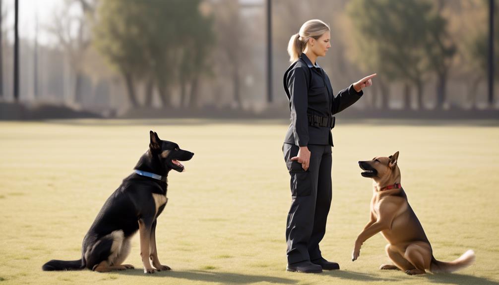 effective communication with canine handlers