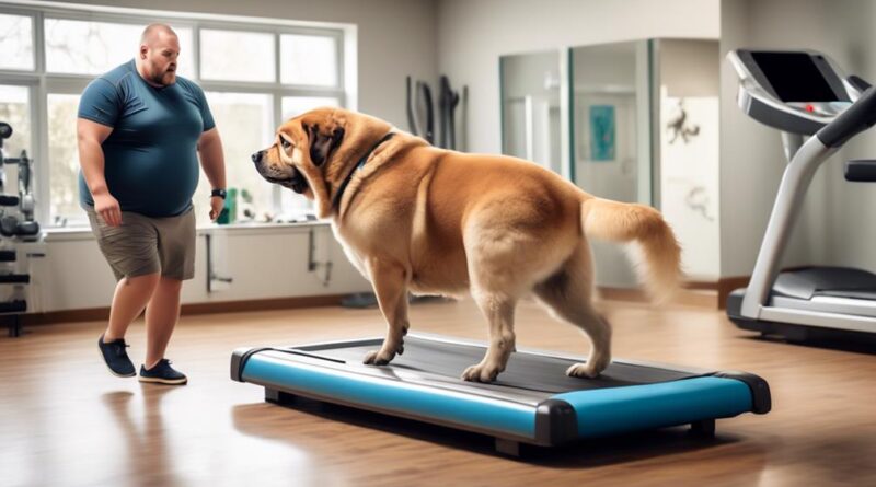 exercise routines for overweight dogs