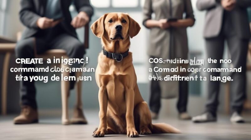 multilingual dog training commands