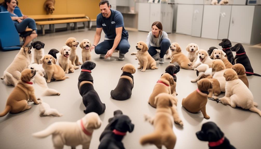 shelter based puppy training classes