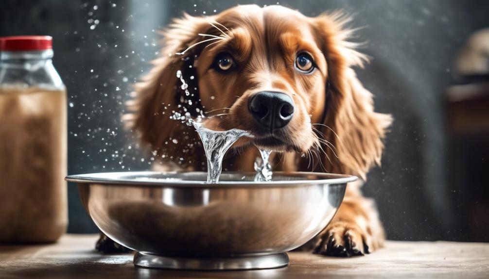 water and plant based dog food