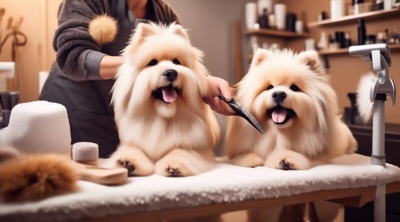 winter dog grooming importance