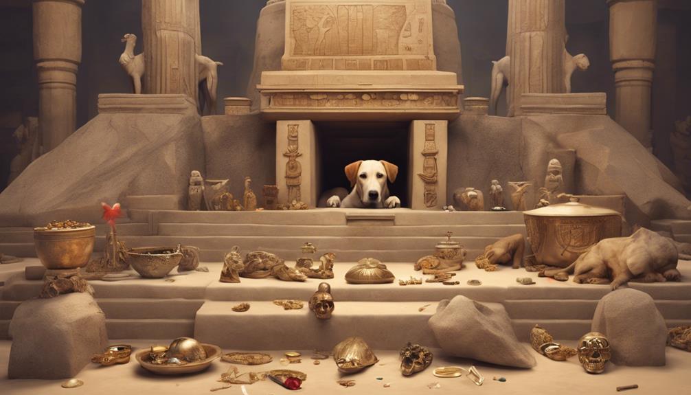 canines in ancient rituals