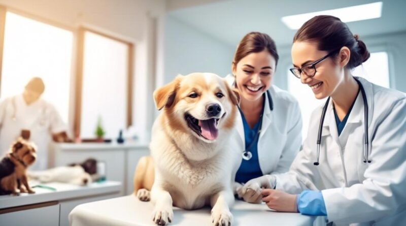 choosing vet care for adopted dogs