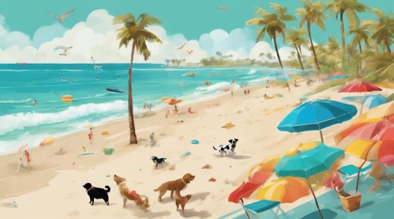 dog friendly beach vacation spots