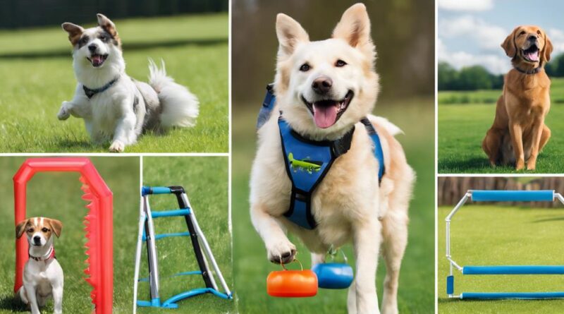 dog sports equipment selection