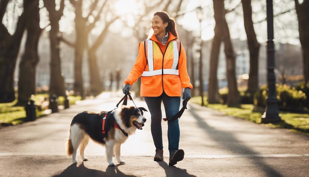 ensuring safety while walking