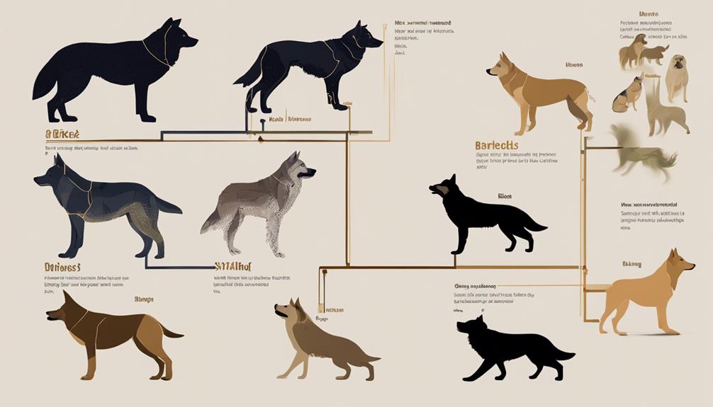 evolution of canine variety