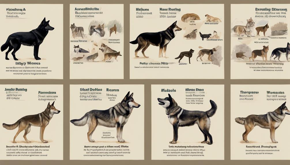 evolution of working dogs