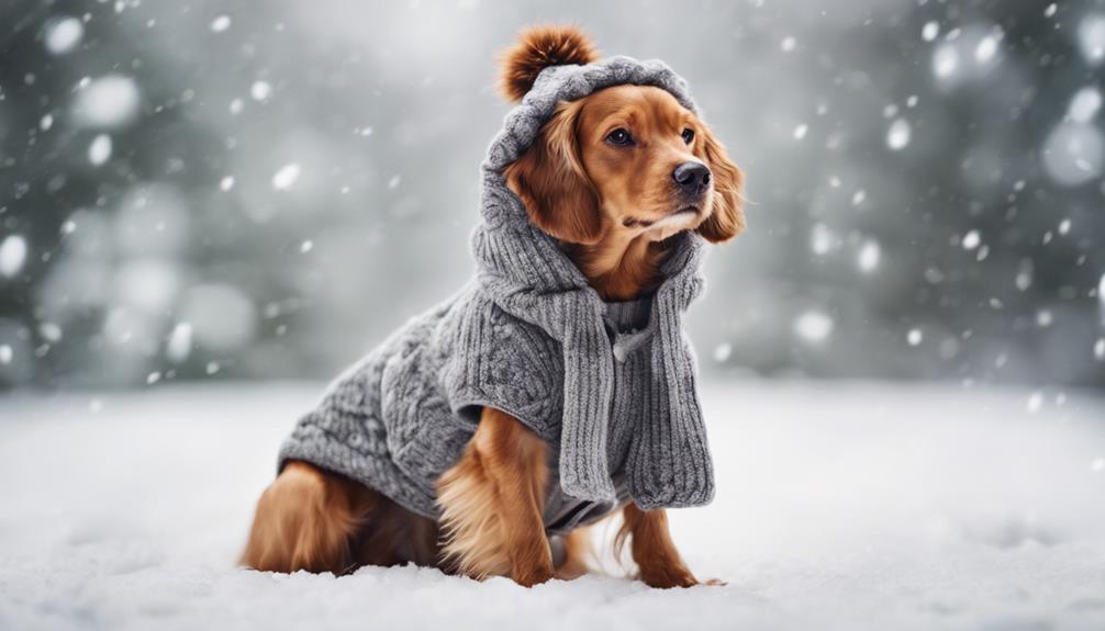 fashionable dog winter gear