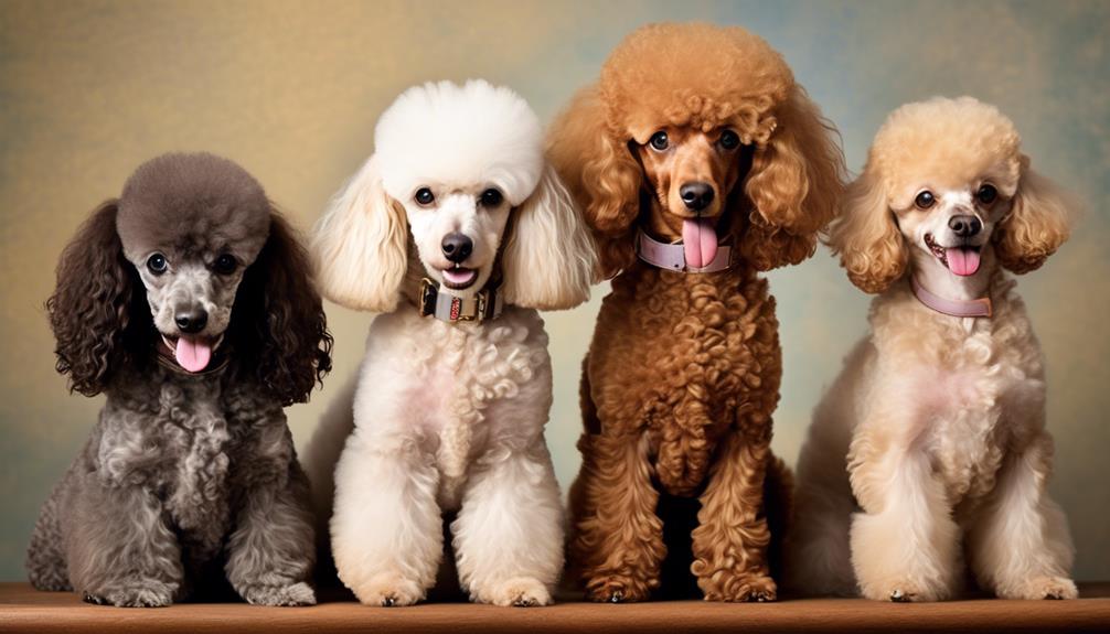 fluffy intelligent curly haired dog