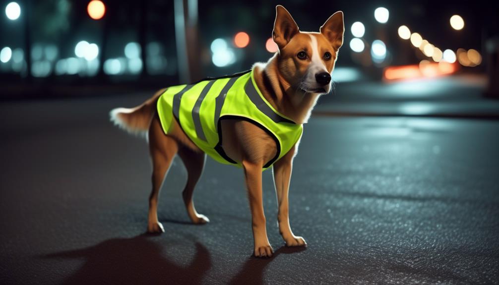 high visibility mesh safety vest