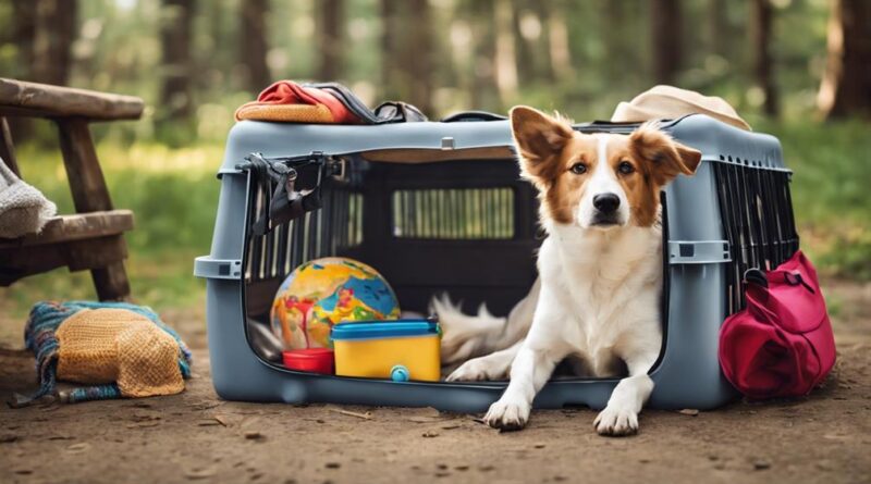 preparing dogs for travel