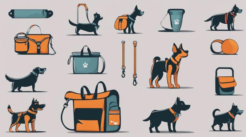 professional dog walking essentials