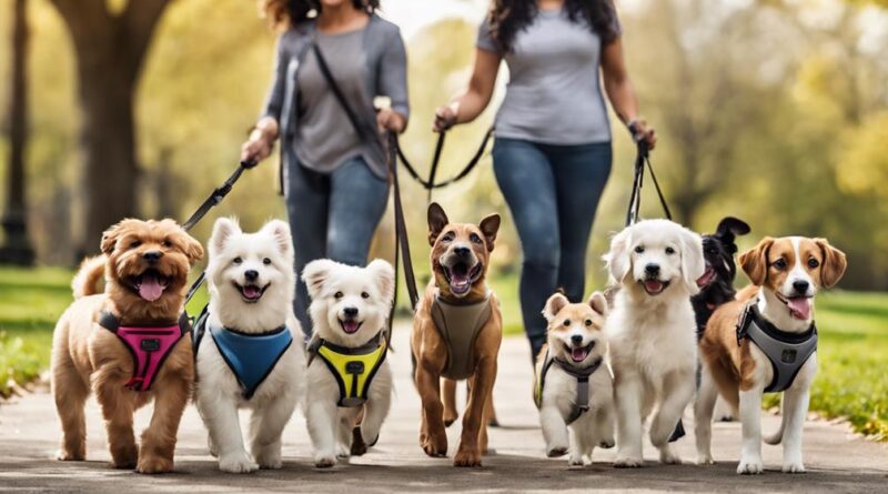 puppy friendly dog walking services