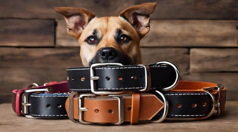 selecting personalized leather collars