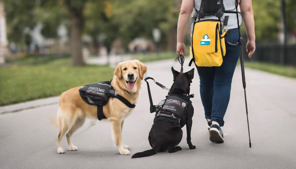 service dog identification rules