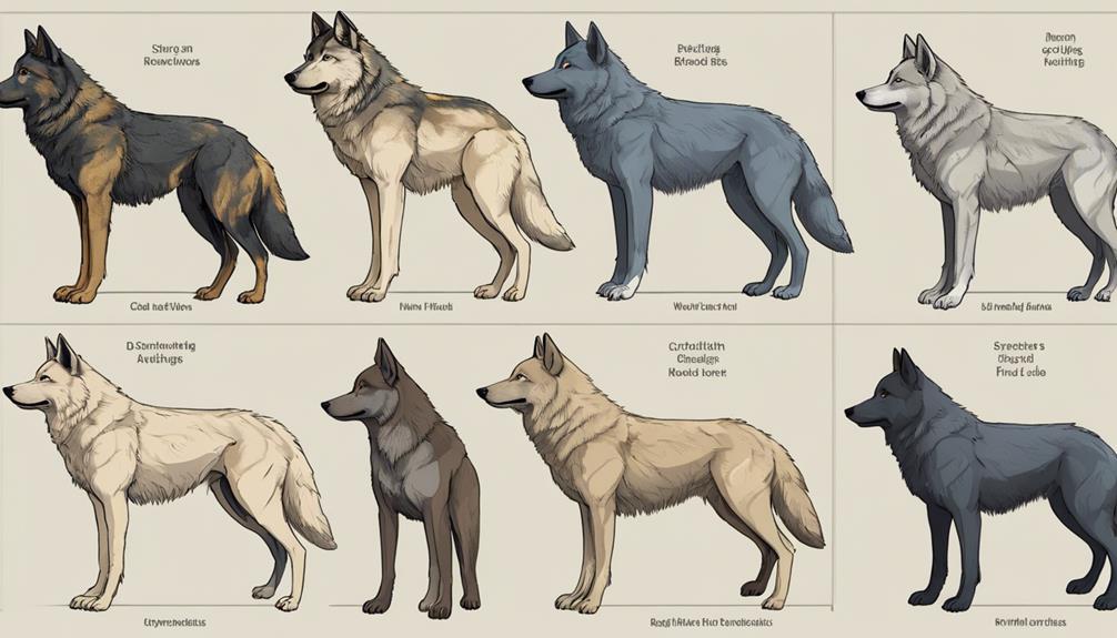 standardizing modern dog breeds