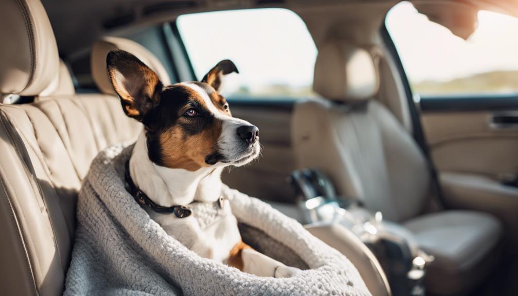 traveling with anxious pets