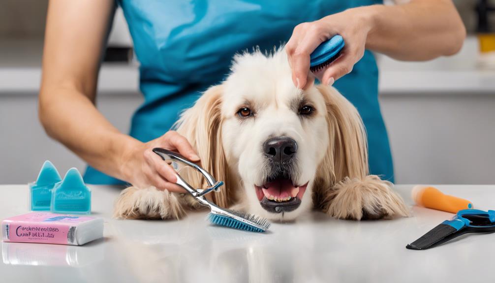 dog grooming supplies list