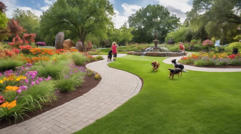 botanical gardens allow dogs