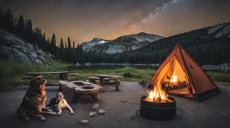 dog friendly campsites for road trips