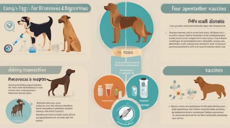 four important vaccines dogs