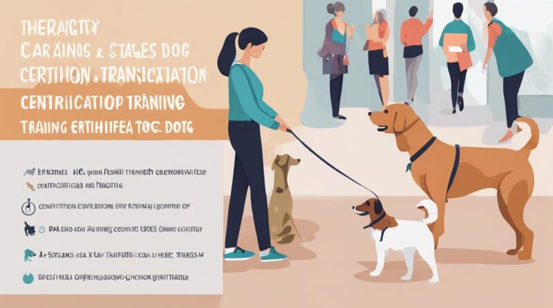 guide for therapy dog