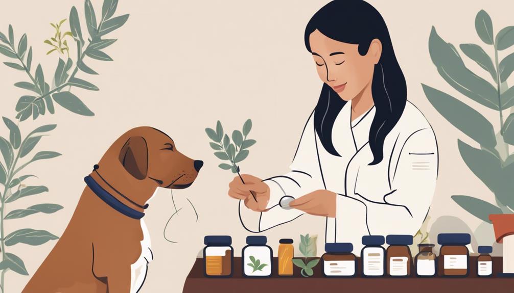 healing dogs with herbs